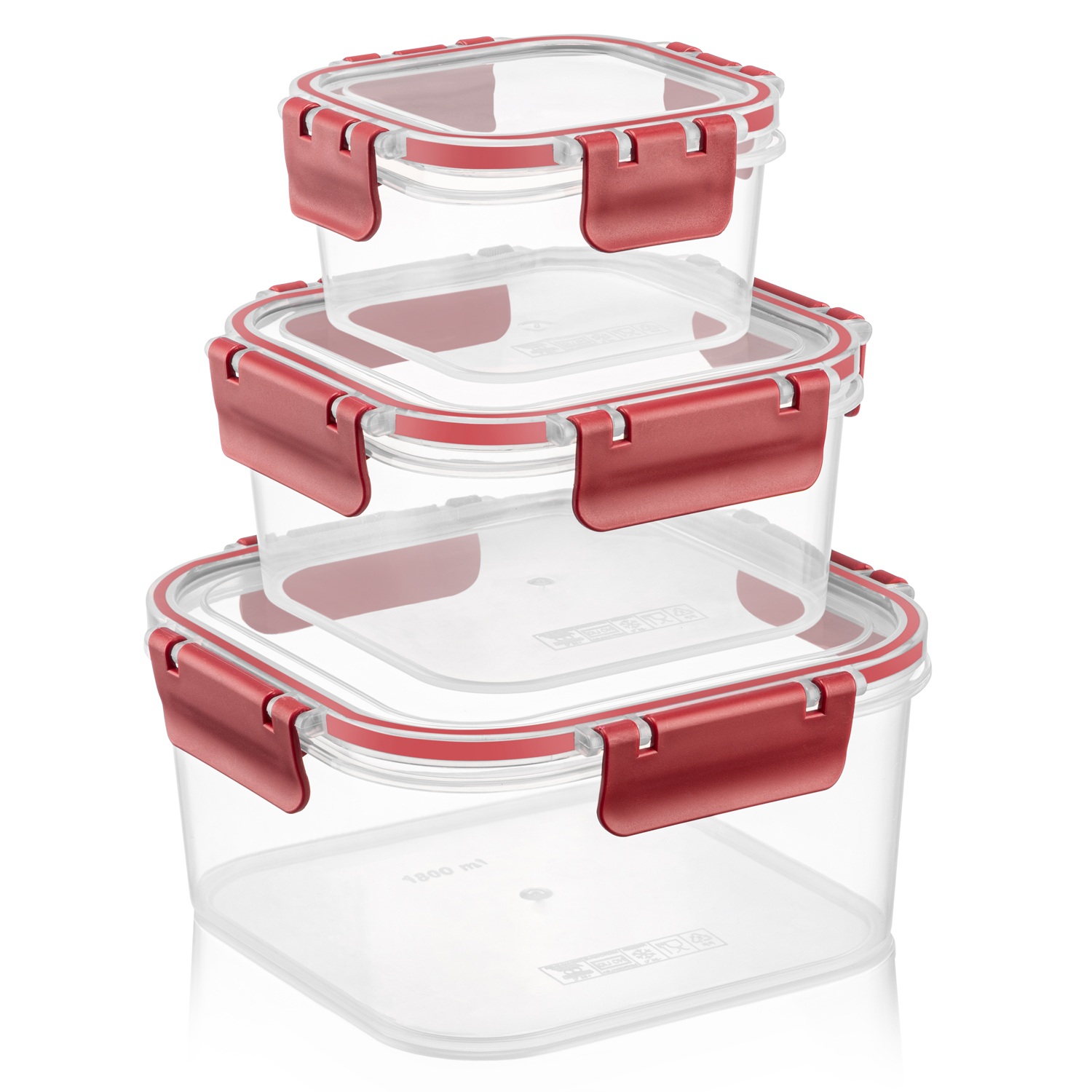 Square Chef Box Set of 3